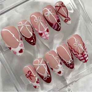 ˚⟡˖ ࣪  valentine nails